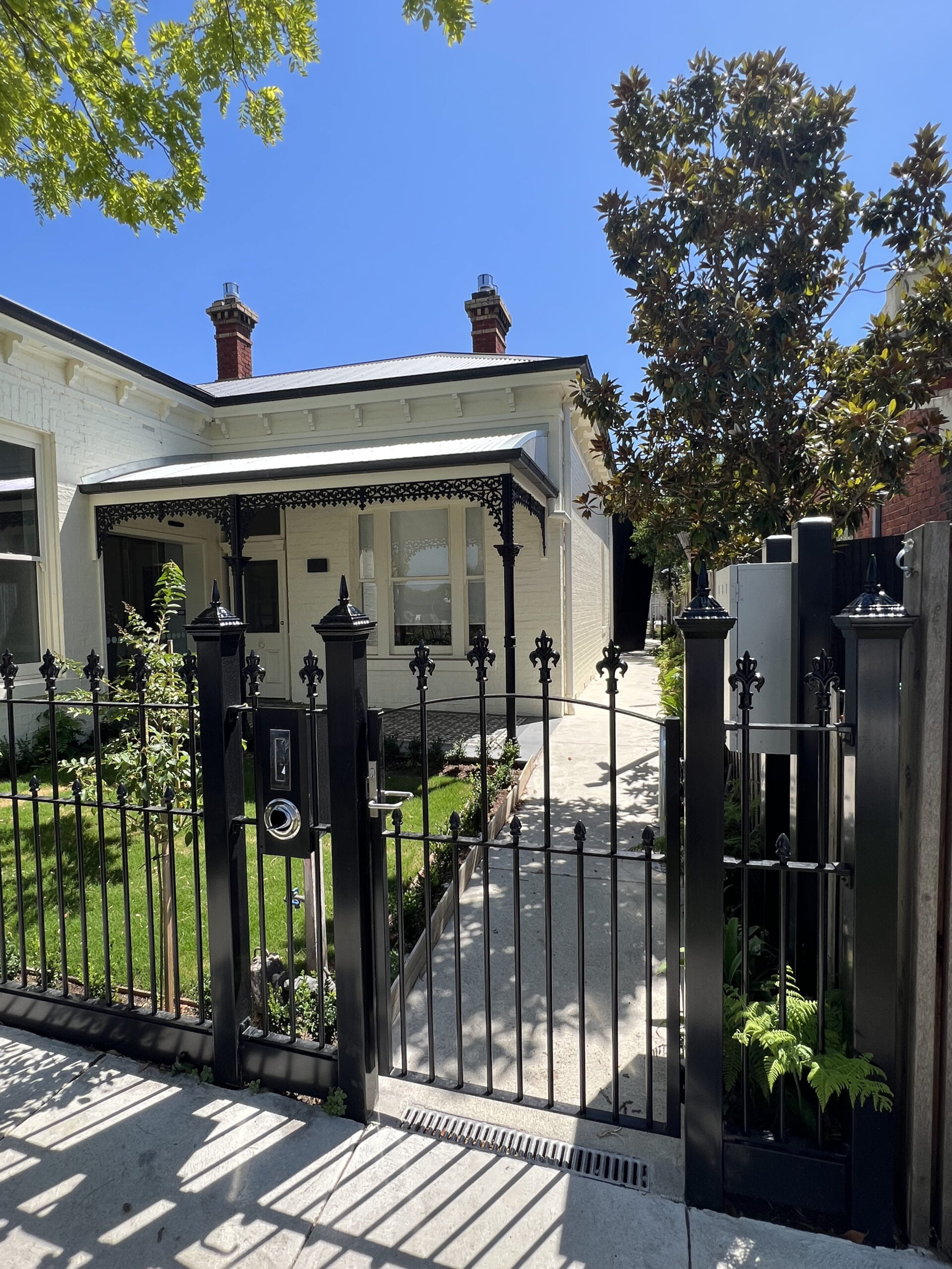 wrought iron fence gate Caufield - Haven Fencing